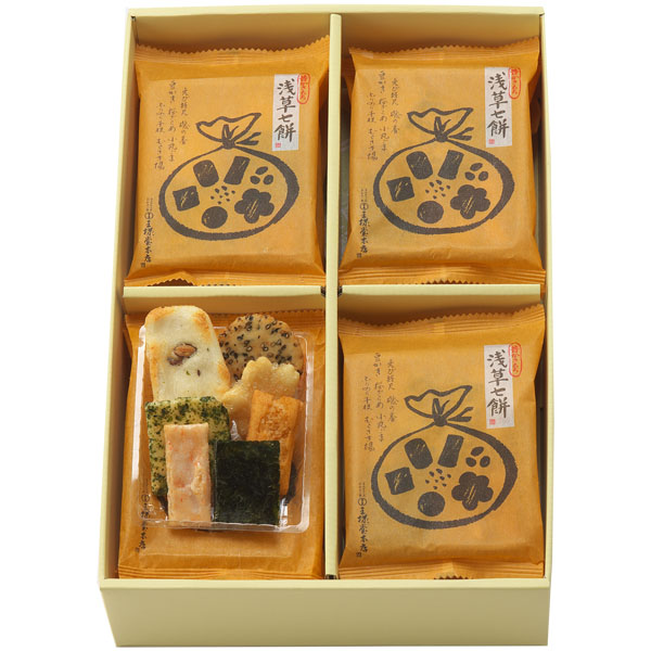 王様堂本店 浅草七餅(12袋)[OH18]【年間ギフト】　商品画像1