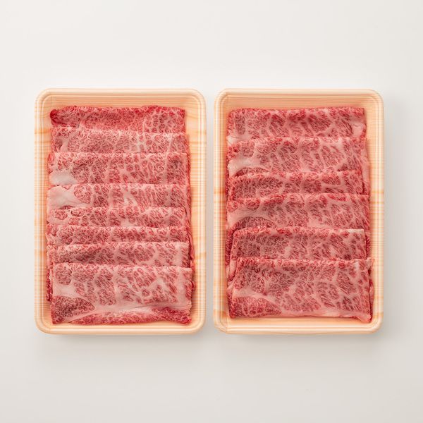 兵庫県産 三田和牛かたロースすきやき用(5等級)800g(400g×2)【黒毛和牛】【旬の味覚便】【NN】　商品画像1