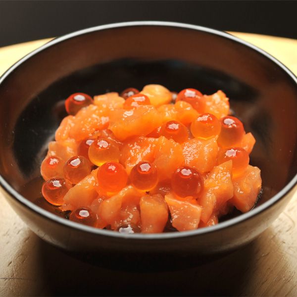 丸あ野尻正武商店 北海道産 鮭といくらの親子漬 180g×2【おいしいお取り寄せ】　商品画像2