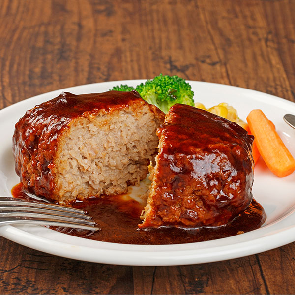 広島県 肉厚ハンバーグデミグラス6個セット 肉厚ハンバーグデミグラス255g×6【NN】　商品画像2