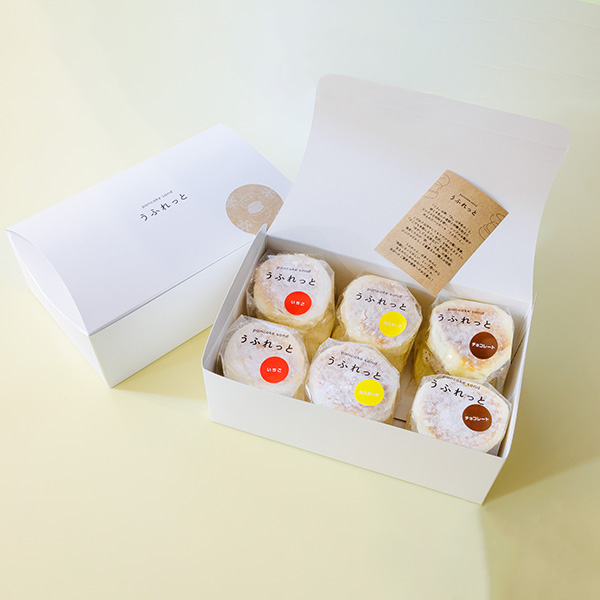 お菓子のさかい うふれっと詰合せ (カスタード、いちご、チョコレート 各2個)【おいしいお取り寄せ】　商品画像4
