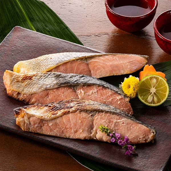 網走水産 北海道産 焼鮭切身 食べ比べ 3種12切【おいしいお取り寄せ】　商品画像1