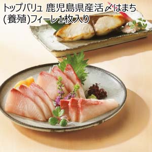 トップバリュ 鹿児島県産活〆はまち(養殖)フィーレ1枚入り【夏の贈りもの・お中元】
