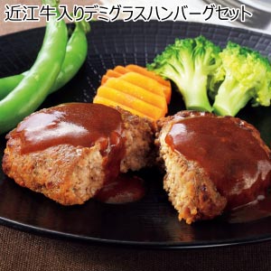 近江牛入りデミグラスハンバーグセット【夏の贈りもの・お中元】