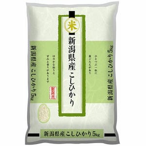 【令和6年産】【精米】新潟県産 こしひかり 5kg【おいしいお取り寄せ】