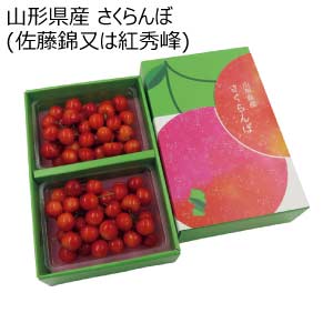 山形県産 さくらんぼ(佐藤錦又は紅秀峰)(お届け期間：6/1〜7/5)【夏の贈りもの・お中元】
