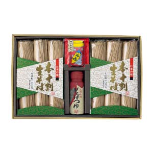 信州戸隠そば 本十割生そば詰合せ【夏の贈りもの・お中元】[TS-30]