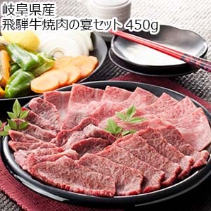 岐阜県産 飛騨牛焼肉の宴セット 450g【おいしいお取り寄せ】