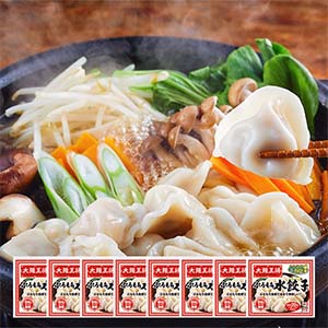 大阪王将 ぷるもち水餃子 340g(20個)×8袋(L7286)【サクワ】【大阪王将まつり】
