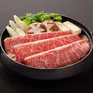 北海道産 ふらの和牛 かたロースすきやき しゃぶしゃぶ用 500g (AS333)【サクワ】【直送】