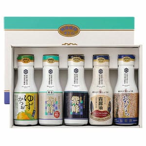 茨城県 柴沼醤油醸造 フレッシュボトル彩ギフトゆずかつお200ml×1本、減塩紫峰200ml×1本、紫峰200ml×1本他「お届け期間6/11-8/25」【夏の贈りもの・お中元】【KN】