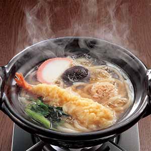 【キンレイ】具付き麺 えび天鍋焼きうどんセット(L6255)【サクワ】