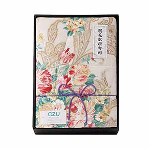 OZU 羽毛肌布団 ピンク[OZF-152-P]【年間ギフト】