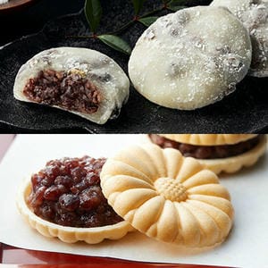 皇居外苑 最中・しお豆大福セット【おいしいお取り寄せ】【お買い得セール5月】