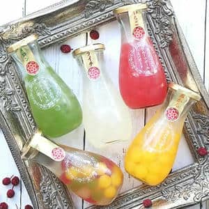 和歌山 ふみこ農園 果汁たっぷり フルーツボールゼリー 5本セット FBZ-5 (いちご・みかん・ミックス・ライチ・メロン)各260g【NN】