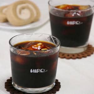 大阪 ヒロコーヒー  ネルドリップアイスコーヒー無糖1000ml×3【NN】