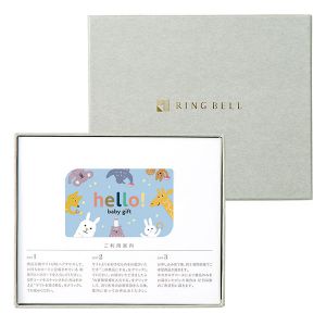 hello! baby gift カード きりん【カタログギフト】【贈りものカタログ】
